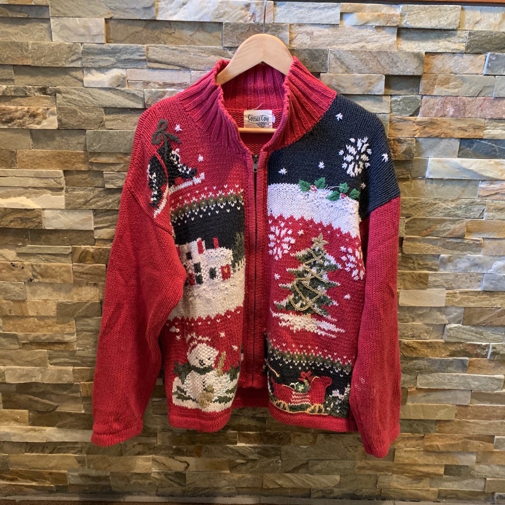 Vintage Christmas Holiday Sweater